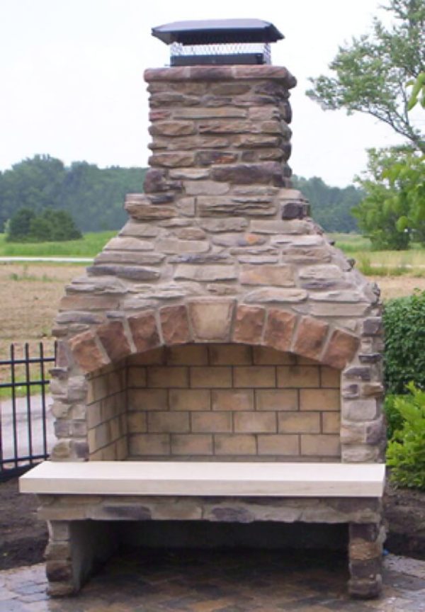 Stone Age 48” Contractor Fireplace